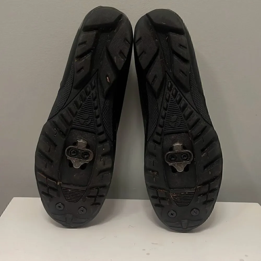 Bontrager Igneo Women's Black Blue Outdoor Cycling Athletic Shoes Size 11.5